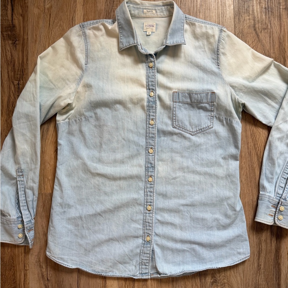 J. Crew Chambray Button Down